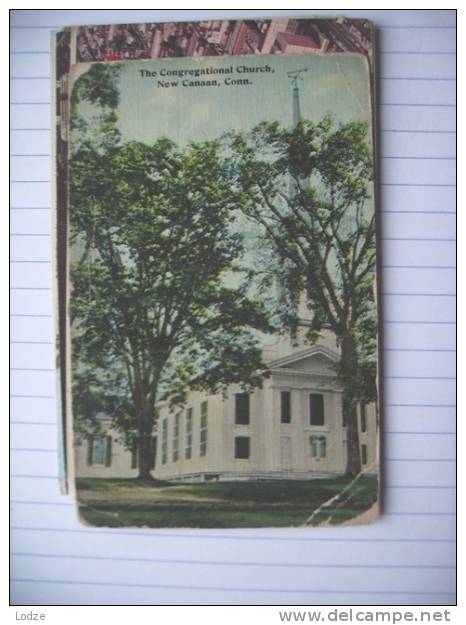Amerika America CT New Canaan Congregational Church - Other & Unclassified