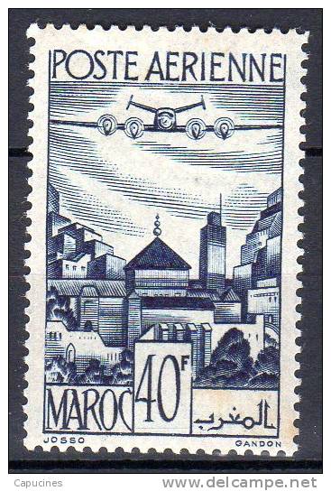 MAROC - 1947 "Remparts De Salé" - N° PA 61** - Aéreo