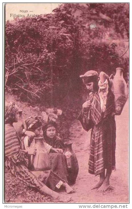 ALGERIE - Scènes Et Types - Fillettes Arabes - Enfants