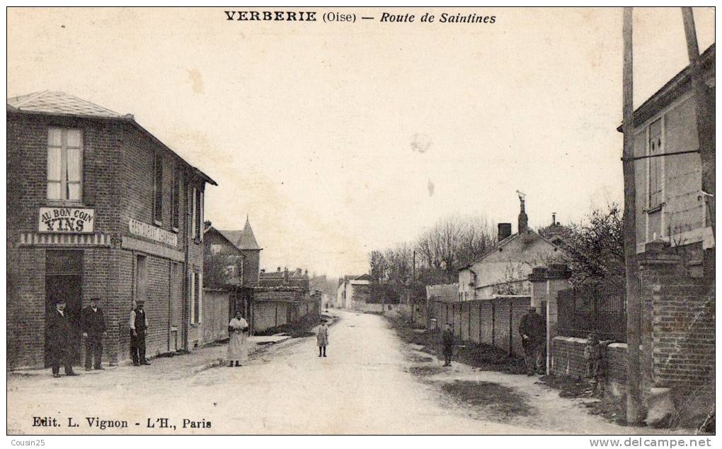 60 VERBERIE - Route De Saintines - Verberie