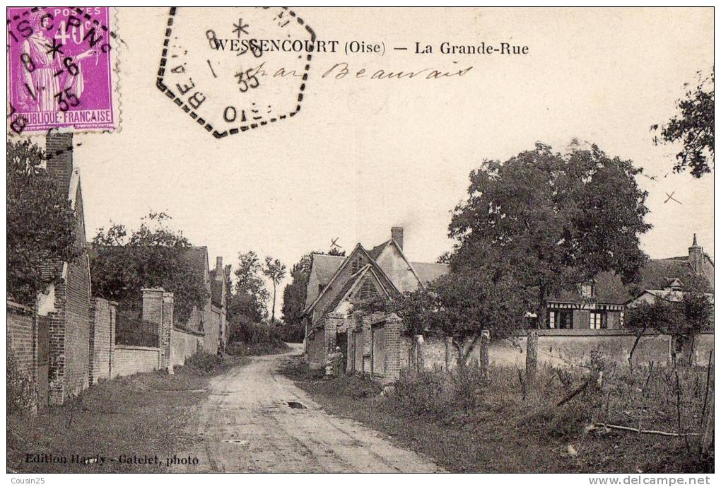 60 WESSENCOURT - La Grande Rue - Verberie