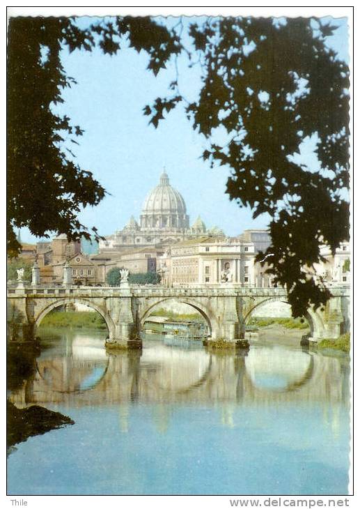 ROMA - S. Pietro Vista Del Tevere - San Pietro