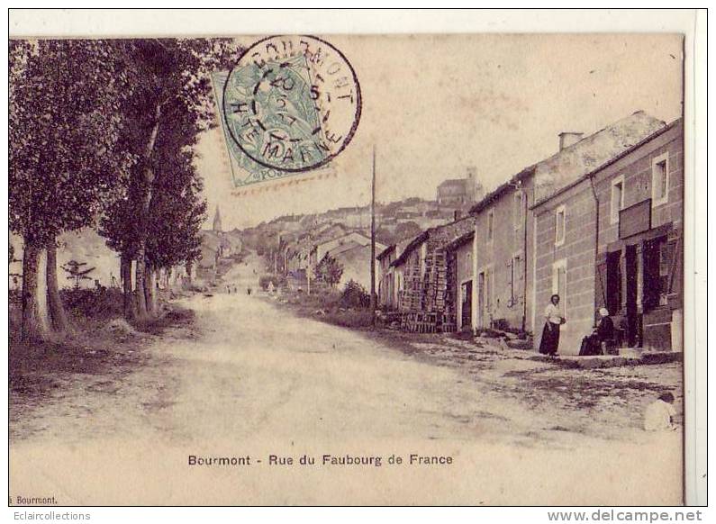 Haute-Marne   Bourmont    Rue Du Faubourg De France - Bourmont