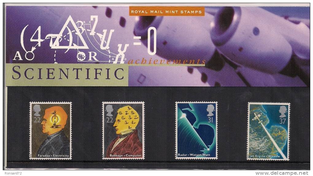1991 - Scientific Achievements - Presentation Packs