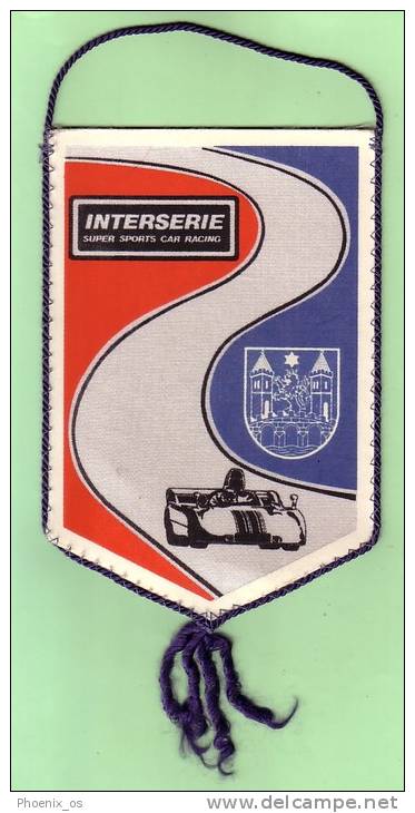 CZECH REPUBLIC - Flag, Racing - Motorsport, Car, Svazarm, Automoto Club, Year Cca 1970 - Habillement, Souvenirs & Autres