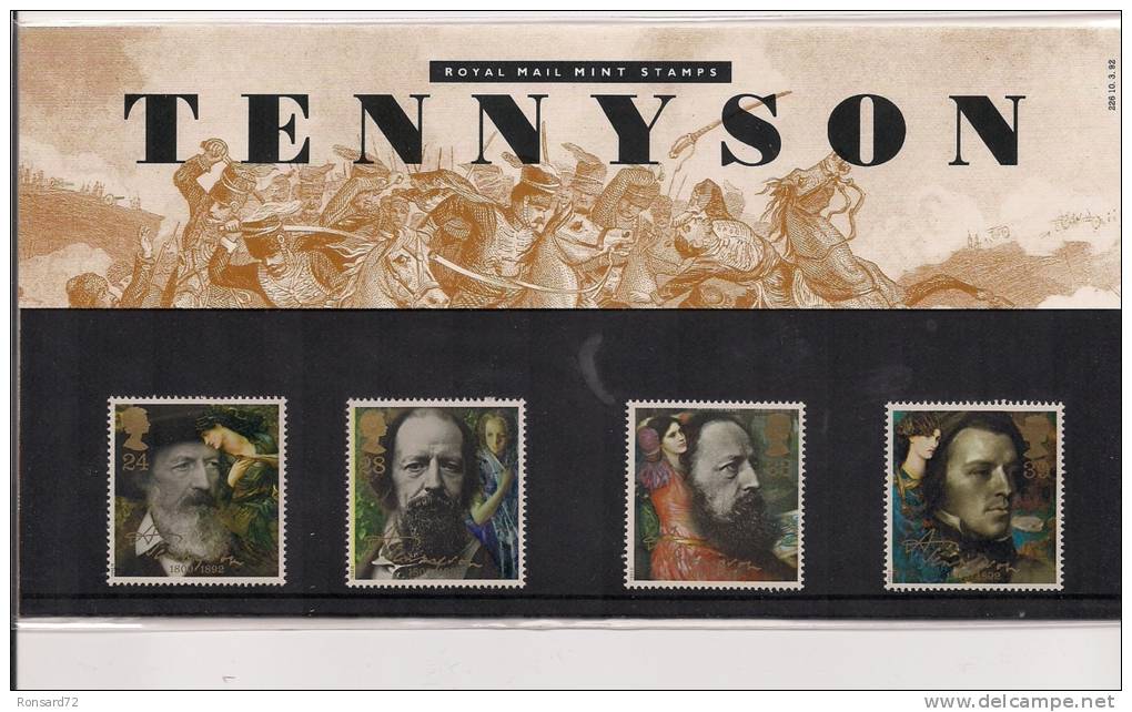 1992 - Tennyson - Presentation Packs