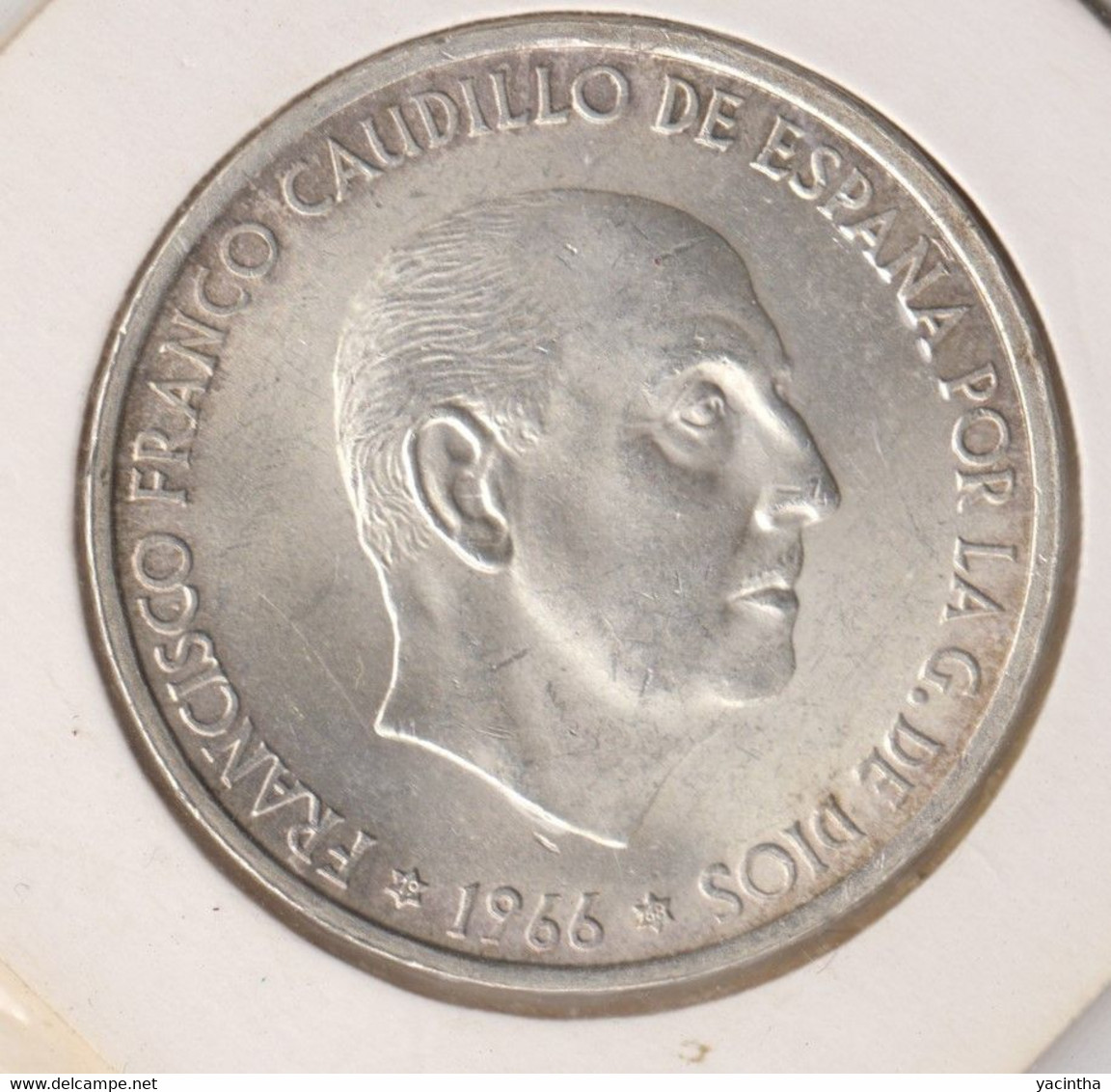 @Y@   Spanje   100 Pesetas  1966  Unc  (1426)    (19)(68) - 100 Pesetas