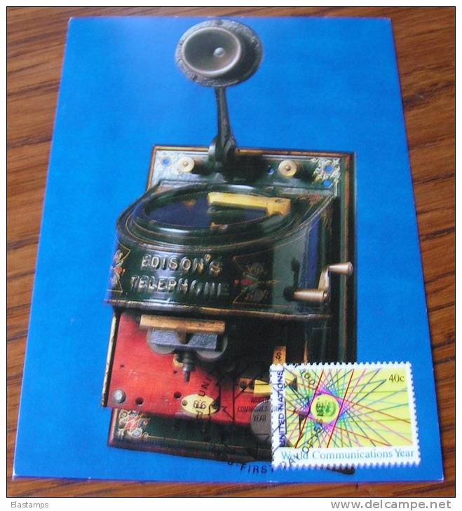 == UNO NY  MC 2/1983 Telefon - Maximum Cards