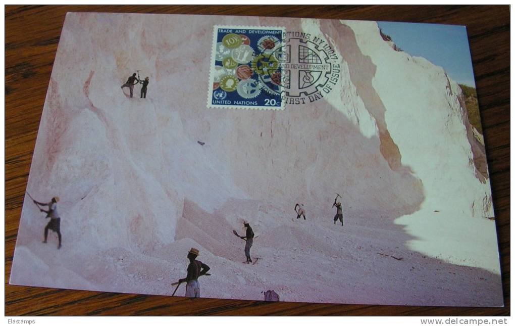 == UNO NY  MC 6/1983  Bergbau - Maximum Cards