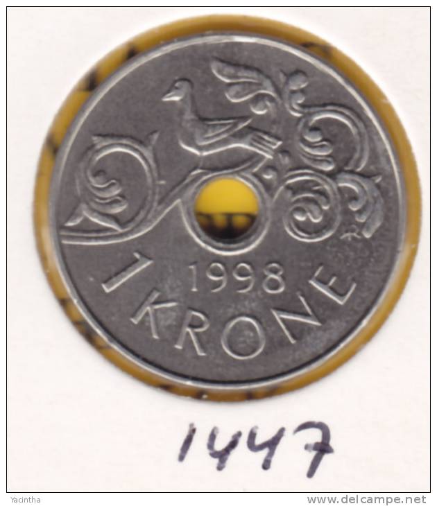 @Y@    Noorwegen  1   Krone  1998   Fdc (1447) - Norvège