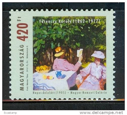 HUNGARY-2012.Painting By Karoly Ferenczy MNH!! - Nuovi