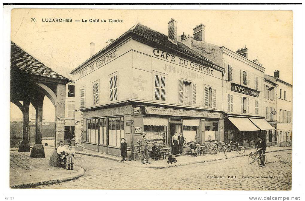 LUZARCHES - Le Café Du Centre - Luzarches