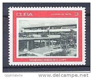 CUBA 1937 NEUF Ecoles Secondaires - Unused Stamps