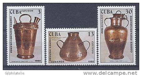 CUBA 2203/05 Artisanat: Cuivre - Nuovi