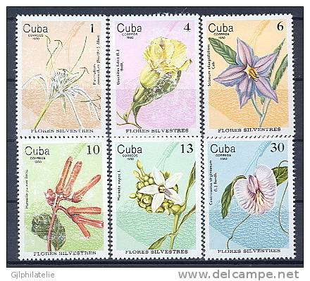 CUBA 2228/33 Fleurs - Neufs