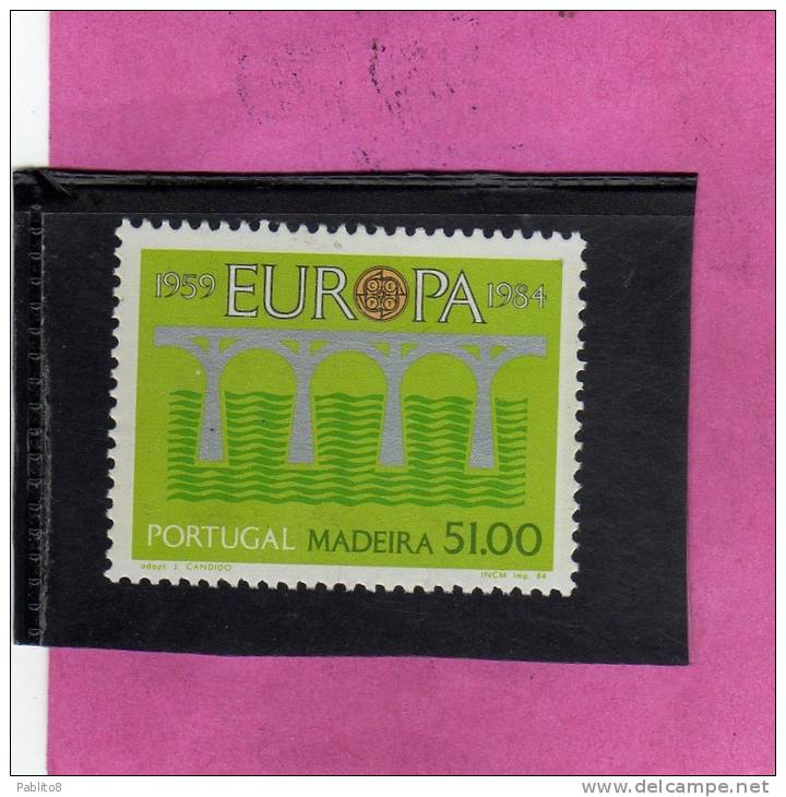 MADERA - MADEIRA 1984 EUROPA MNH - Madeira