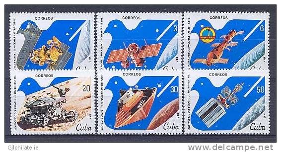 CUBA 2353/58 Utilisation Pacifique De L´espace - Unused Stamps