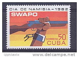 CUBA 2385 Journée De La Namibie - Neufs