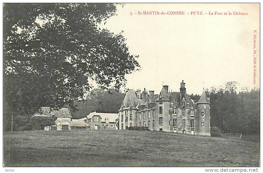 53 , MAYENNE , SAINT MARTIN DE CONNEE , Le Chateau De Puyz , * 168 65 - Autres & Non Classés