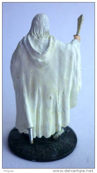 FIGURINE LORD OF THE RING - SEIGNEUR DES ANNEAUX - NLP - GANDALF LE BLANC 2003 - El Señor De Los Anillos