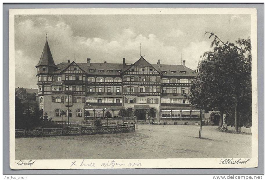 DE Th Oberhof 1931-05-24 Foto Schlosshotel R.Zieschank #2235 - Oberhof