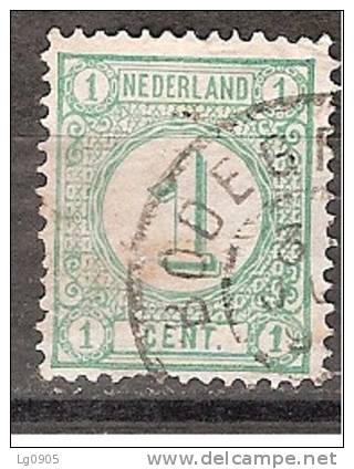 Nederland Netherlands Pays Bas Niederlande Holanda 31 Cancel BODEGRAVEN Grootrond ; Cijfer 1876 - Gebraucht