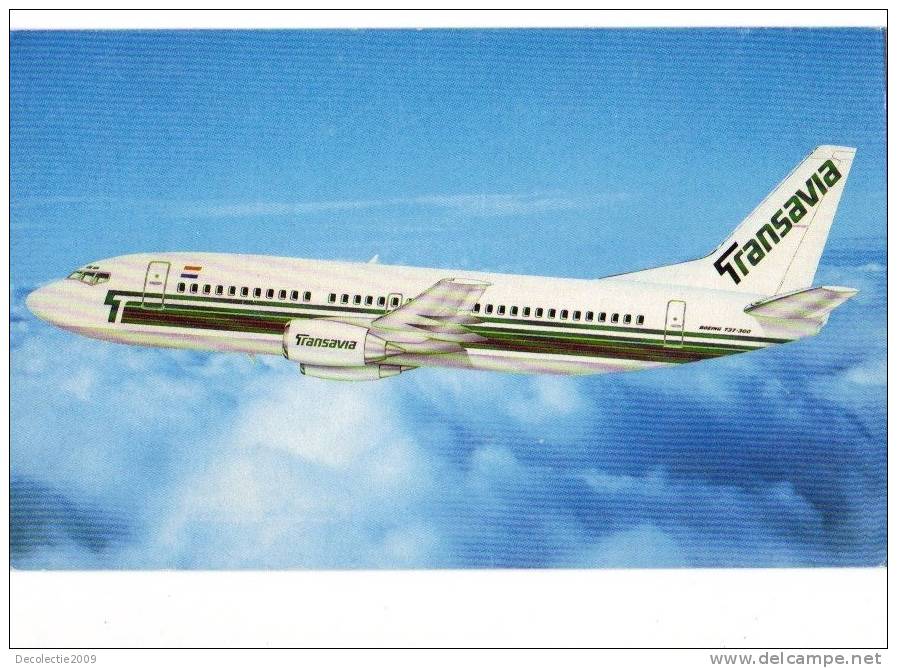 B57151 Airplains Avions Transavia Boeing 737 Not Used Perfect Shape Back Scan At Request - 1946-....: Moderne