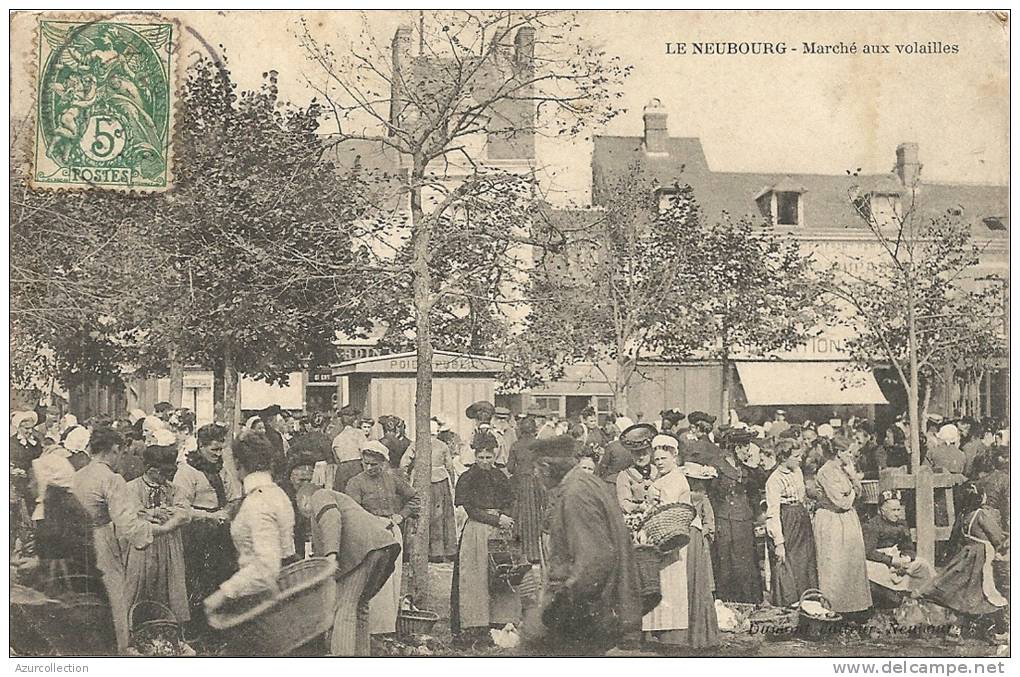 MARCHE AUX VOLAILLES - Le Neubourg