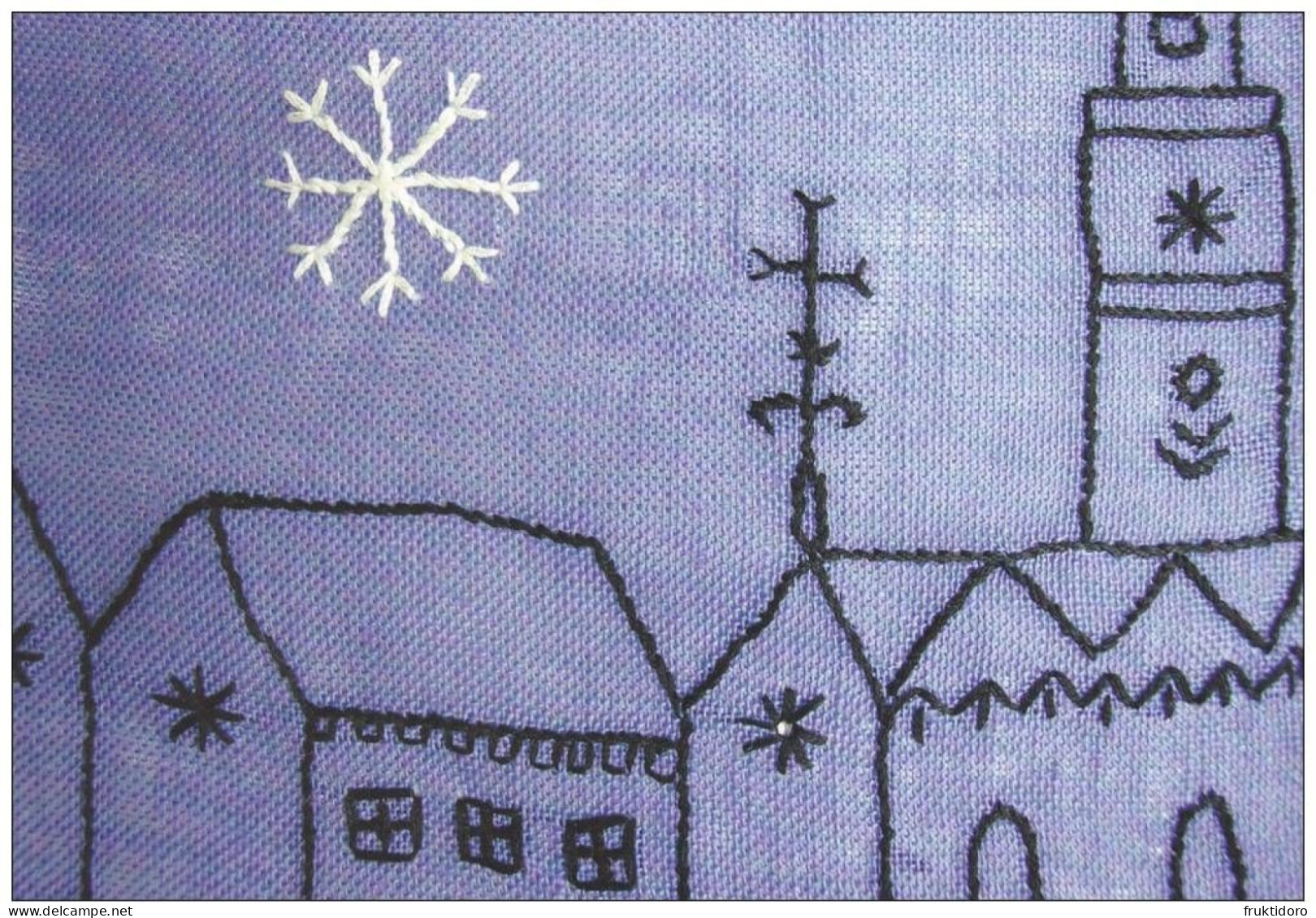 Norway Postal Stationery 2010 Christmas Embroidery ** - Ganzsachen