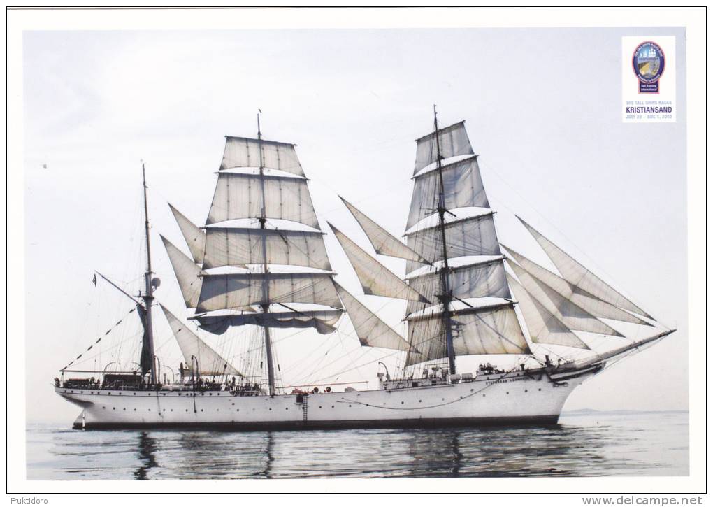 Norway Postal Stationery 2010 Tall Ship Races First-Day Cancellation - Interi Postali