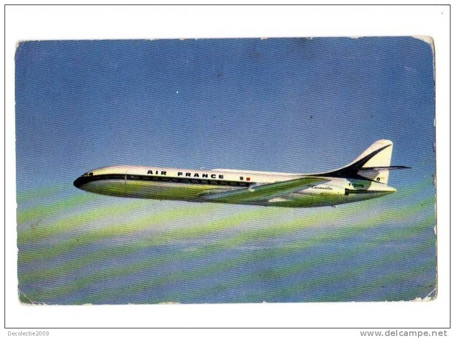 B57239 Airplains Avions Air France Caravelle Not Used Perfect Shape - 1946-....: Moderne