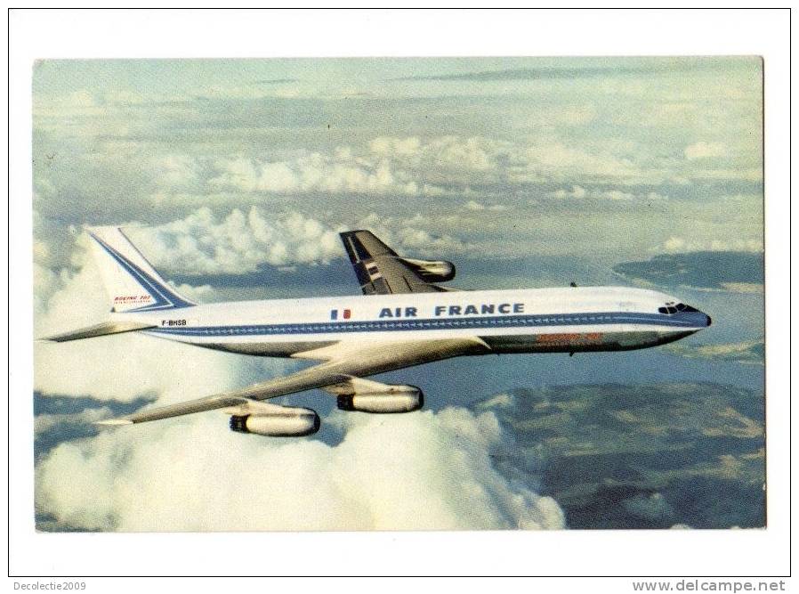 B57242 Airplains Avions Air France Boeing 707 Not Used Perfect Shape - 1946-....: Moderne