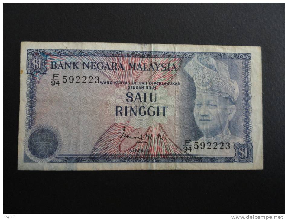 Billet 1 Ringgit - Malaysie - 592223 - Malaysie
