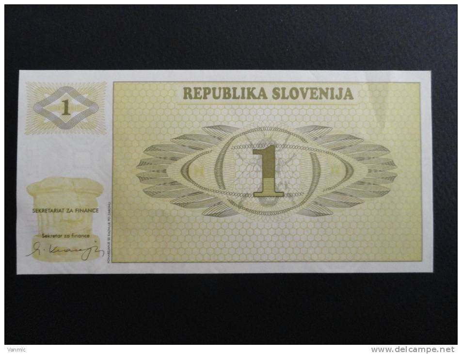 Billet 1 Tolar - Slovénie - AE 90441766 - Slovenia