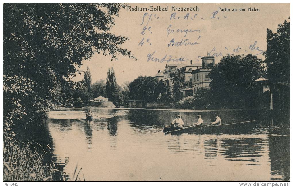 ALLEMAGNE - Radium Solbad KREUZNACH -  Partie An Der Nahe - Bad Kreuznach