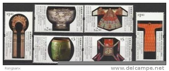 2011 HONG KONG MUSEUMS COLLECTION 6V - Neufs