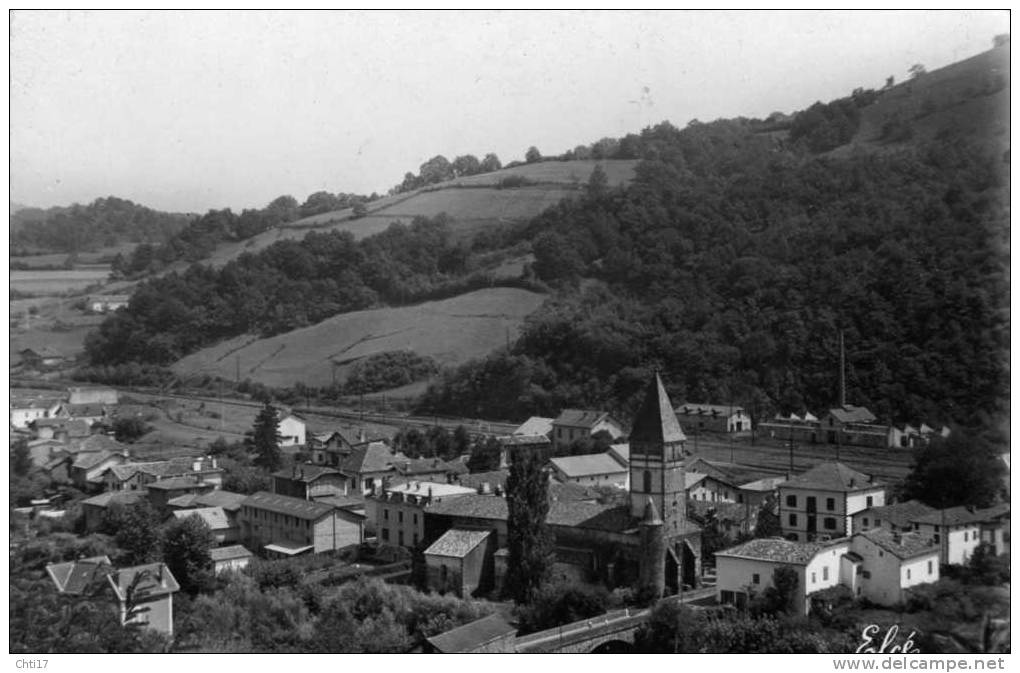 SAINT ETIENNE DE BAIGORRY   1960  VUE GENERALE    EDIT   ELCE     CIRC  NON - Saint Etienne De Baigorry