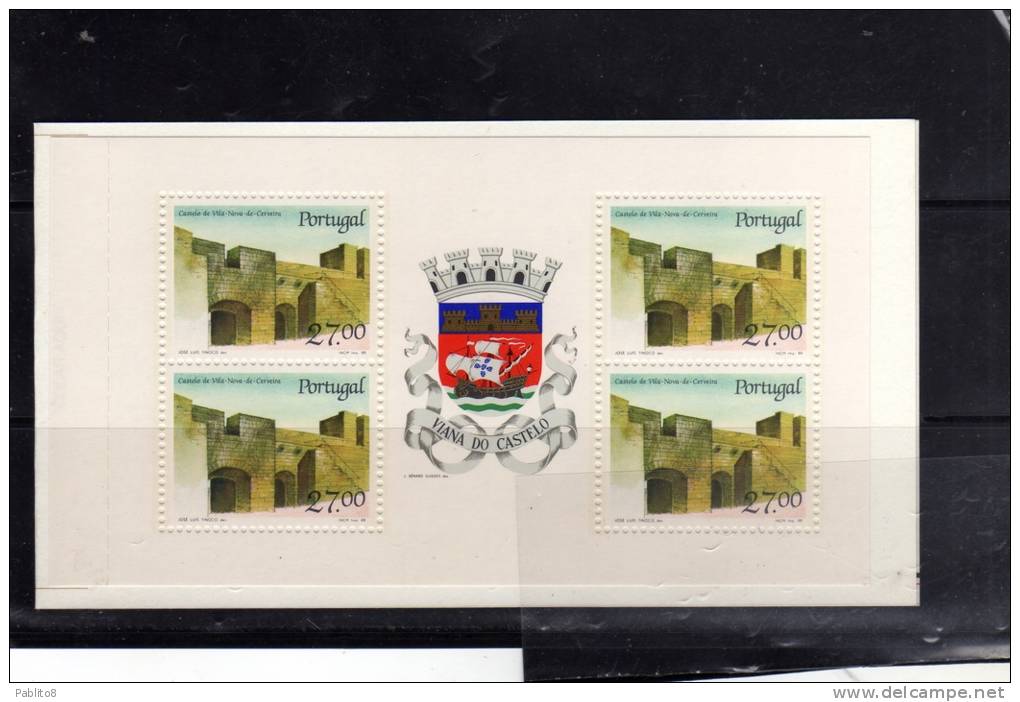 PORTOGALLO - PORTUGAL 1988 CASTELLI MNH LIBRETTO - Libretti