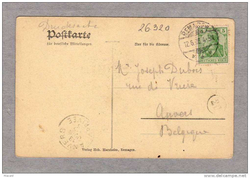 26320     Germania,  Remagen,  Apollinariskirche,  VG  1905 - Remagen