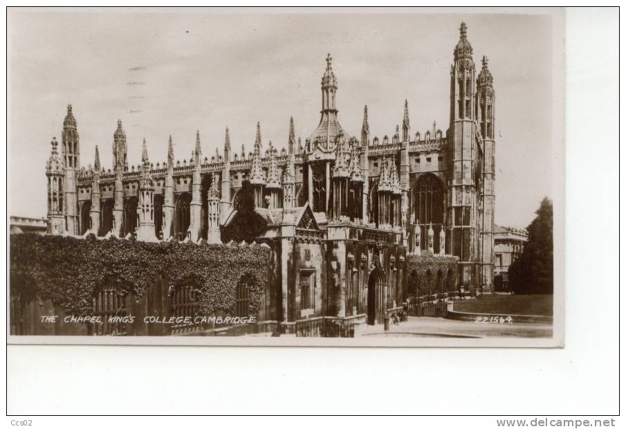 The Chapel King's College Cambridge 1947 - Cambridge