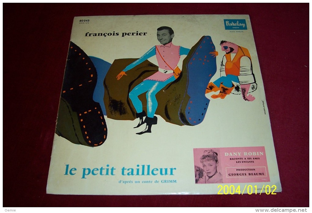 LE PETIT TAILLEUR    °  FRANCOIS PERIER  ET DANNY ROBIN - Formats Spéciaux