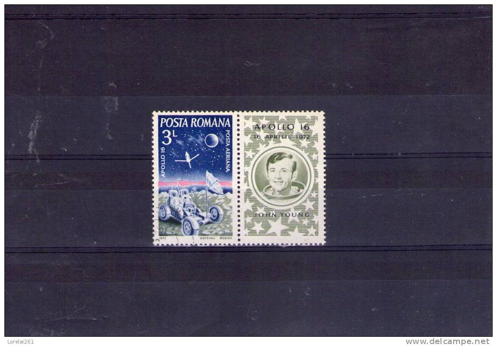 1972 - Apollo 16  Michel No 3033 Et Y&T No P.A. 233  Tip II - Usado