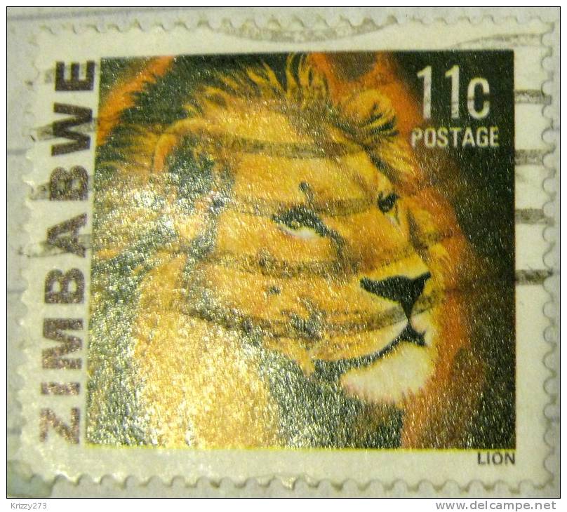 Zimbabwe 1980 Lion 11c - Used - Zimbabwe (1980-...)
