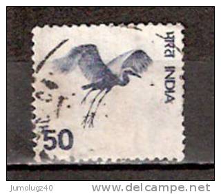 Timbre Inde République Y&T N° 446 (2) Oblitéré. 50 P. - Used Stamps