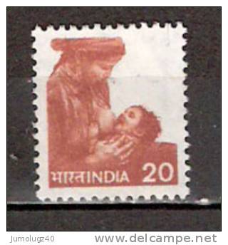 Timbre Inde République Y&T N° 662 (4) Oblitéré. 20 P. - Used Stamps