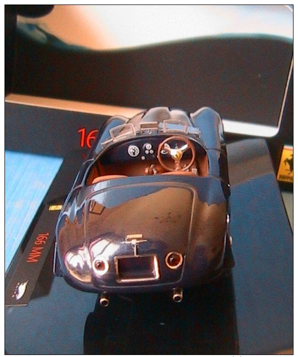 FERRARI 166MM 1949 DARK BLUE HOTWHEELS ELITE 1/43 EDITION LIMITEE A 10000 PIECES - Hot Wheels