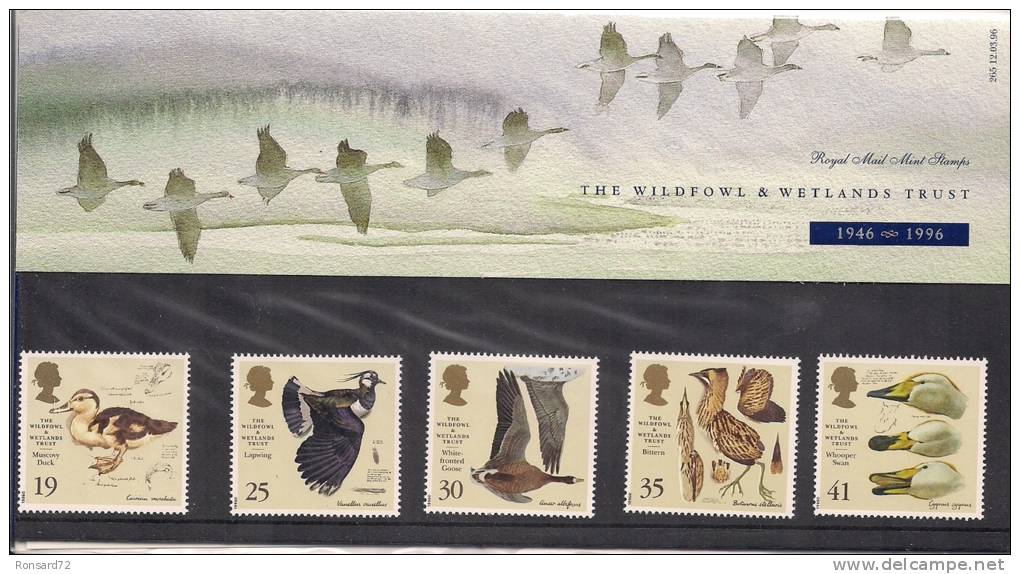 1996 - The Wildfowl & Wetlands Trust - Presentation Packs