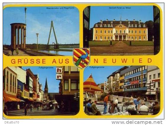 Grusse Aus - Neuwied - 725.115 - Viaggiata Formato Grande - Neuwied