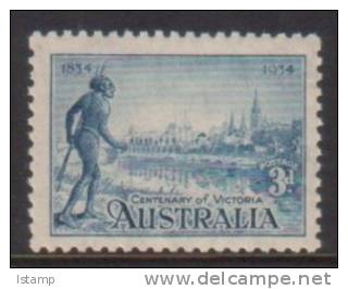 1934 - Australia VICTORIAN Centenary 3d Single Stamp MNH - Nuevos