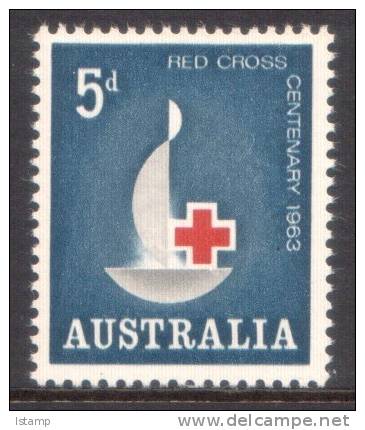 ⭕1963 - Australia Centenary Of RED CROSS - 5d Single Stamp MNH⭕ - Neufs